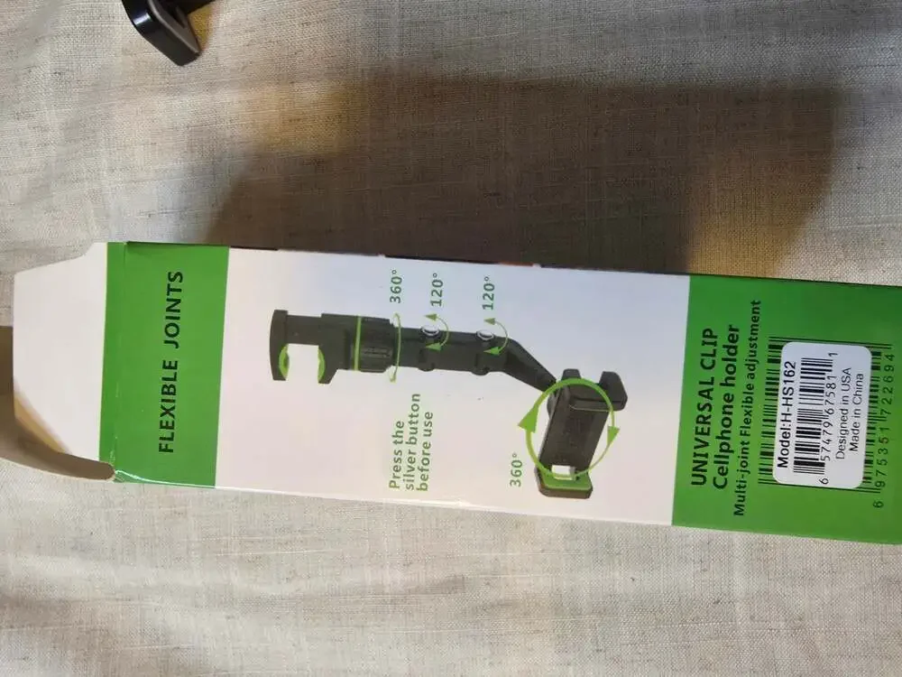 Universal Clip Cellphone Holder Model: H-HS162 Multi-Joint Flexible Adjustment